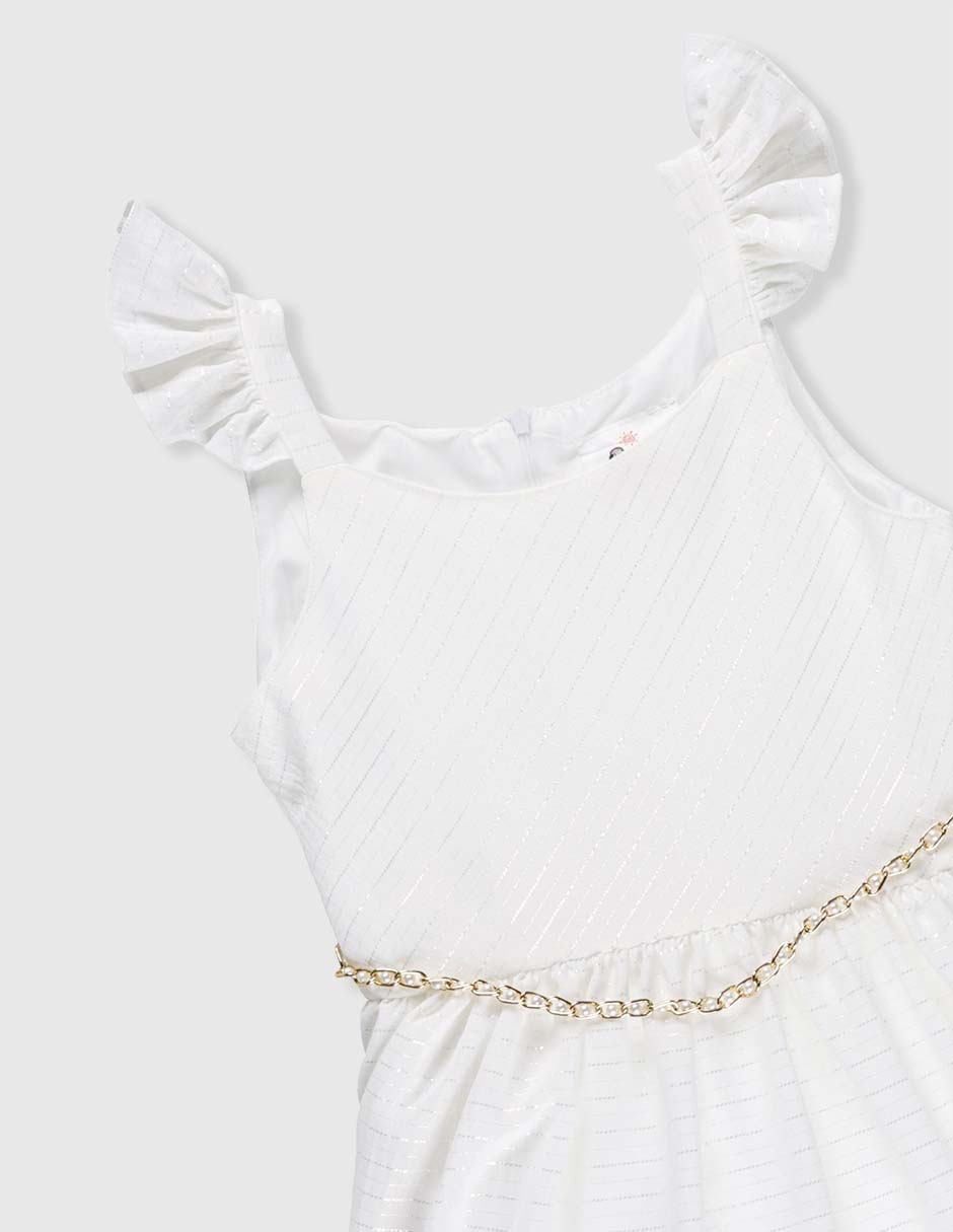 Vestido Sin Manga Para Niña 3