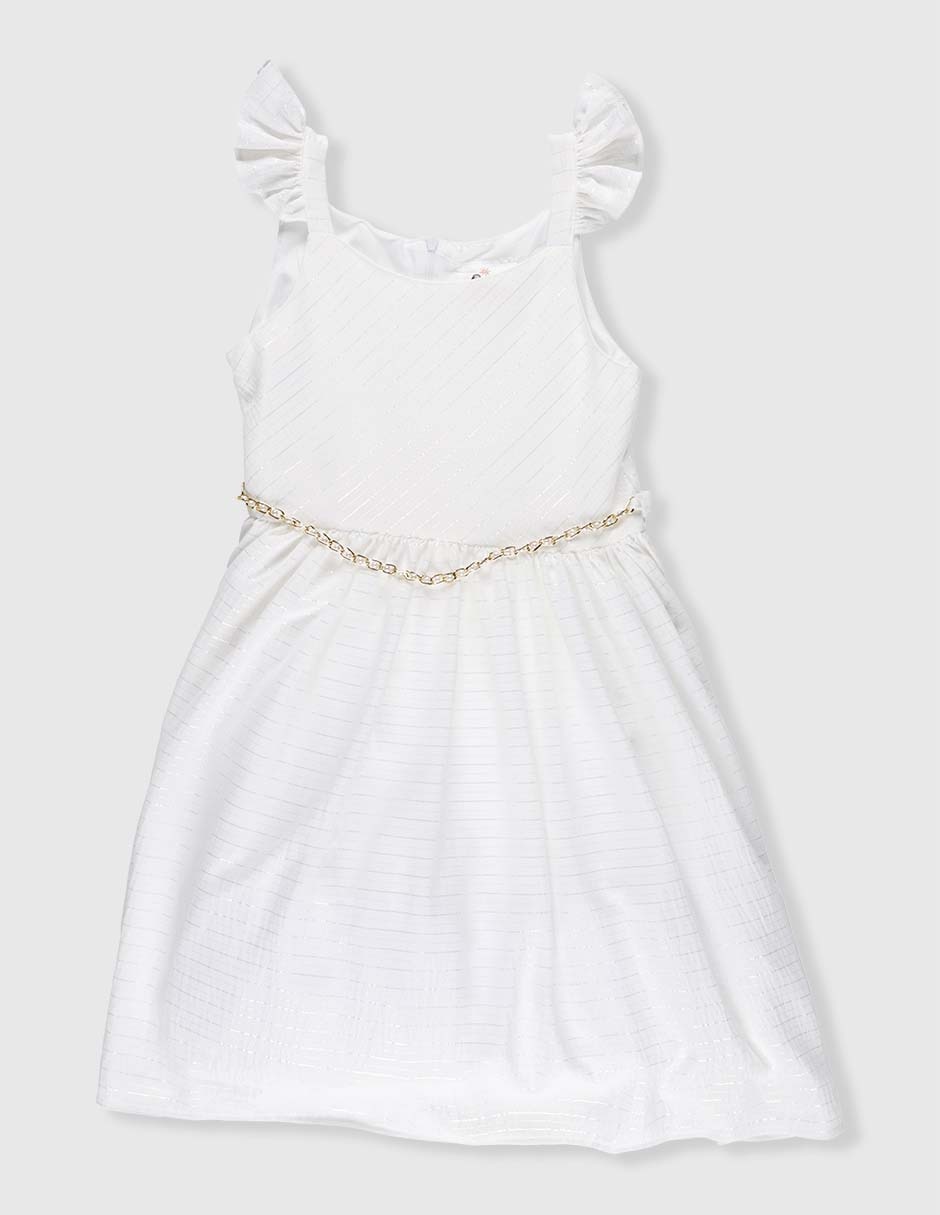 Vestido Chersi Sin Manga Para Niña