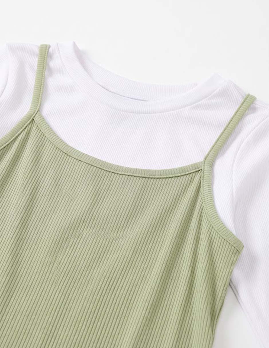 Vestido sin manga para niña 4