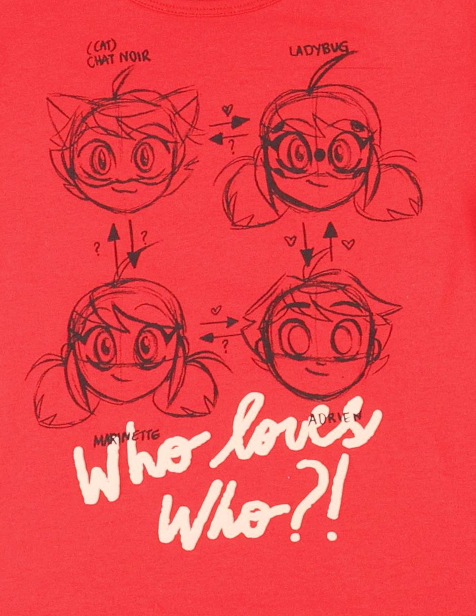 Playera Lady Bug para niña 3