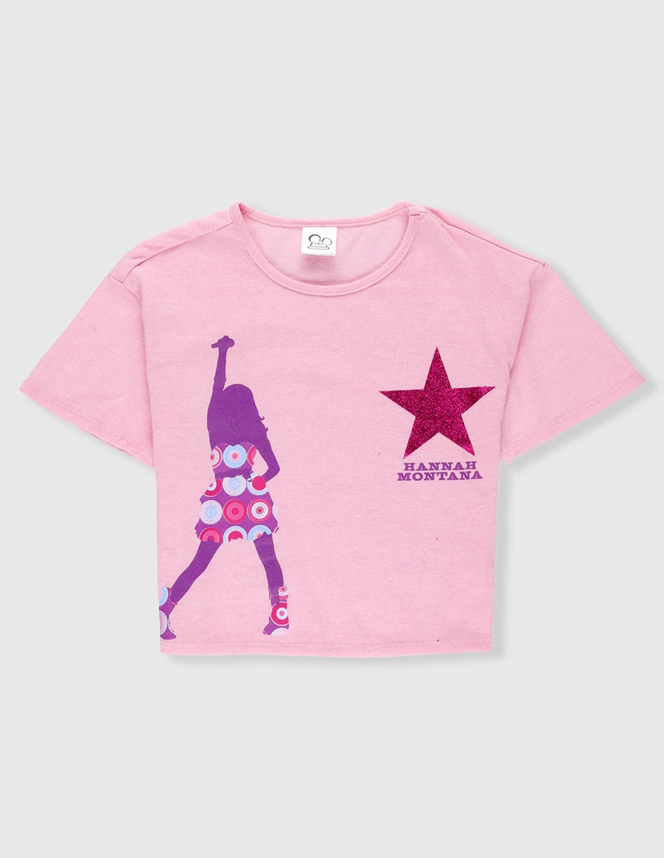 Playera Disney Dtr manga corta para niña