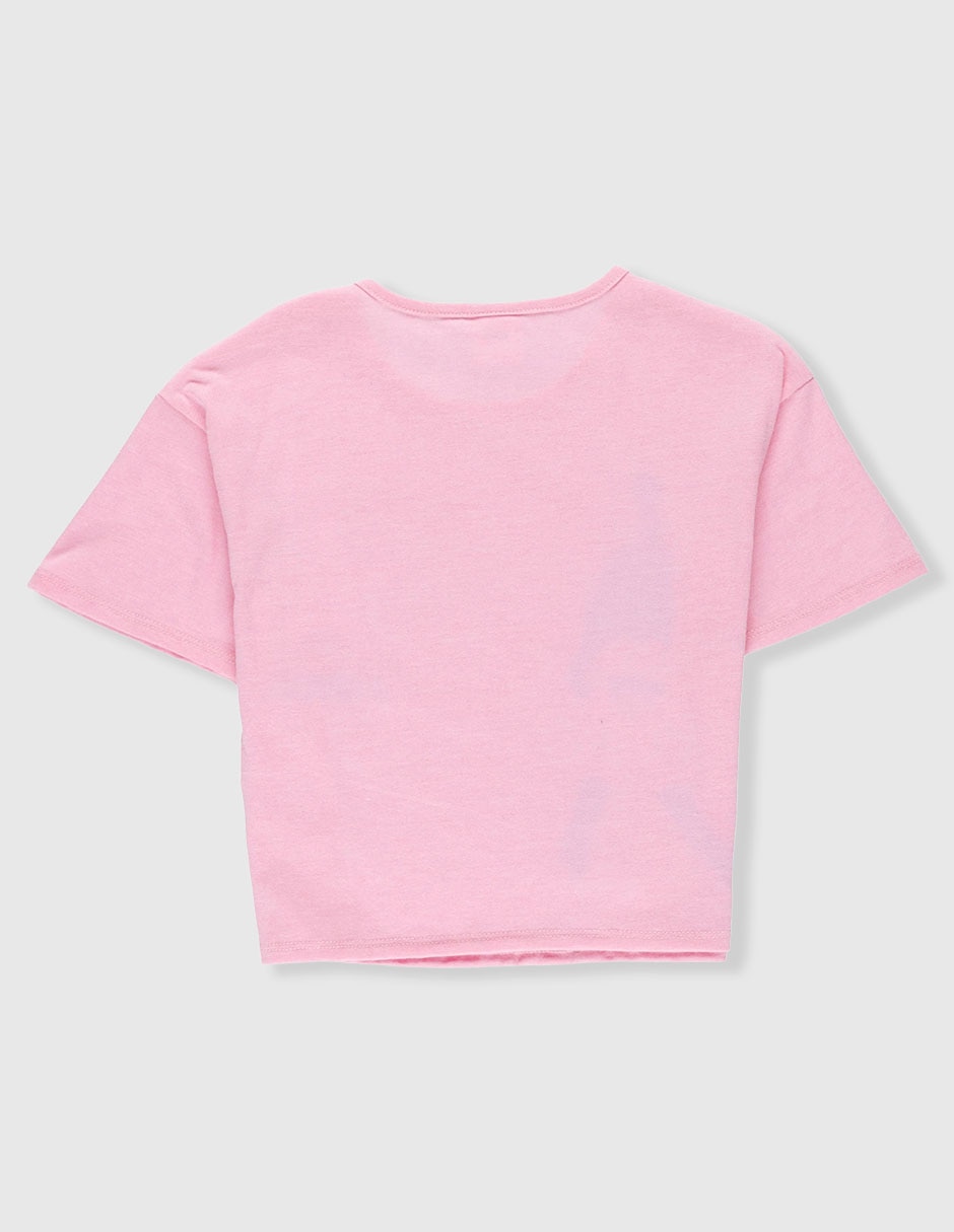 Playera Disney Dtr manga corta para niña