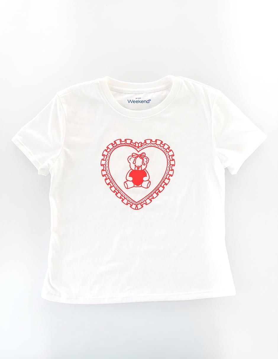 Playera manga corta para niña 2