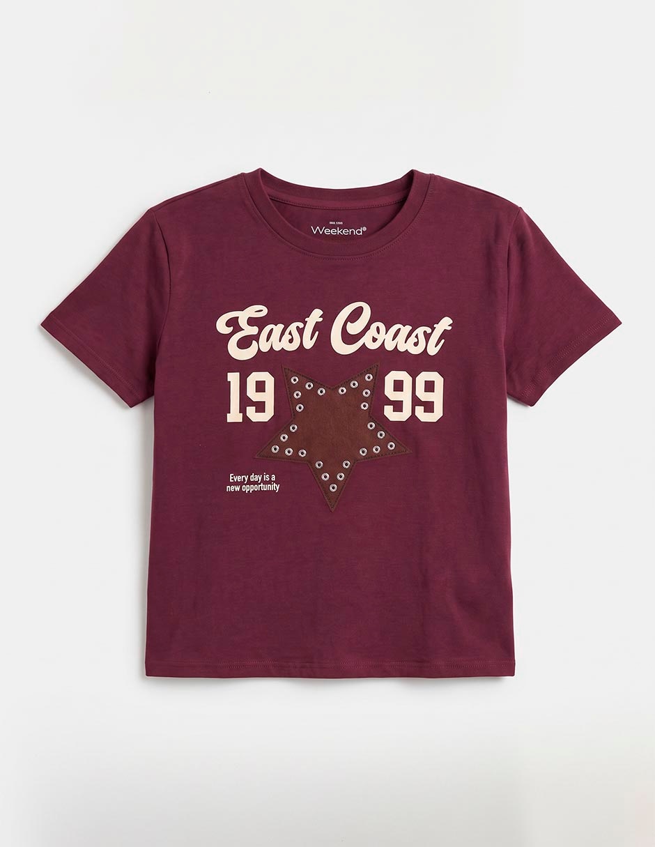 Playera manga corta para niña 2