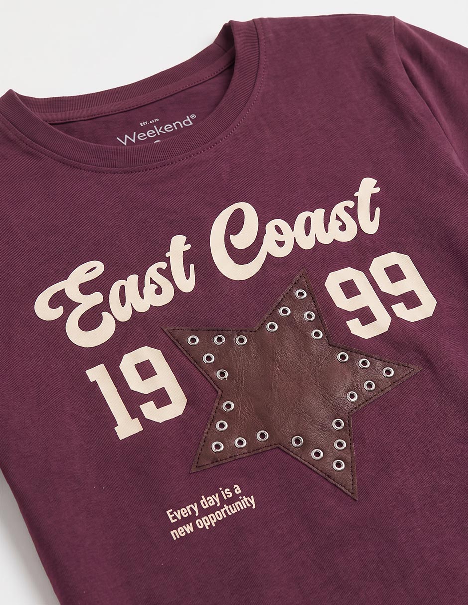 Playera manga corta para niña 4