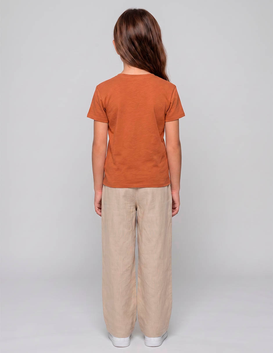 Playera manga corta para niña 2