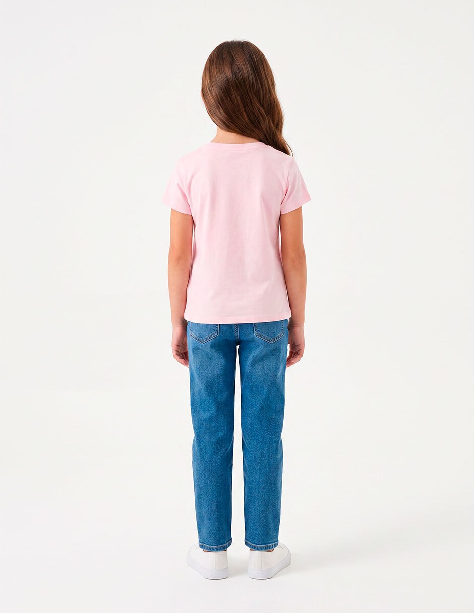 Playera manga corta para niña 6