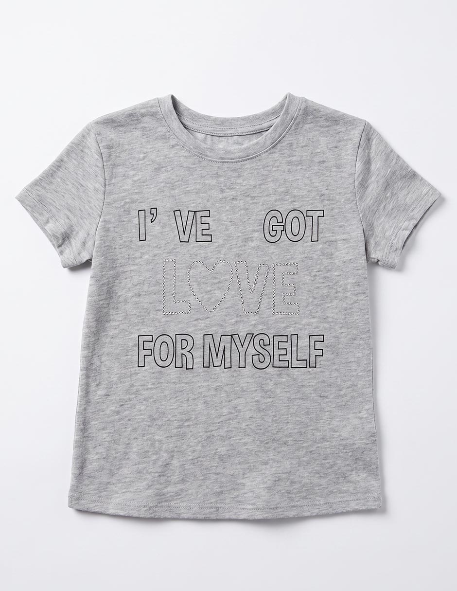 Playera manga corta para niña 4
