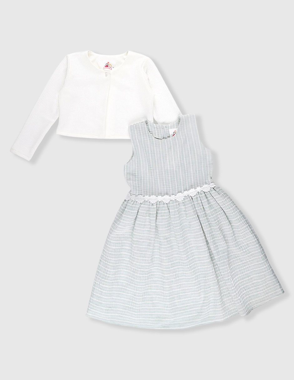 VESTIDO SIN FAMILIA manga Sin manga para Niña 2