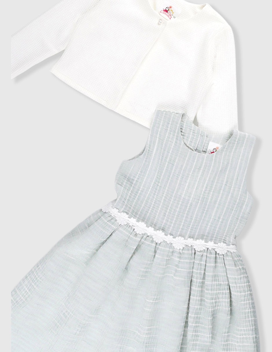 VESTIDO SIN FAMILIA manga Sin manga para Niña 4