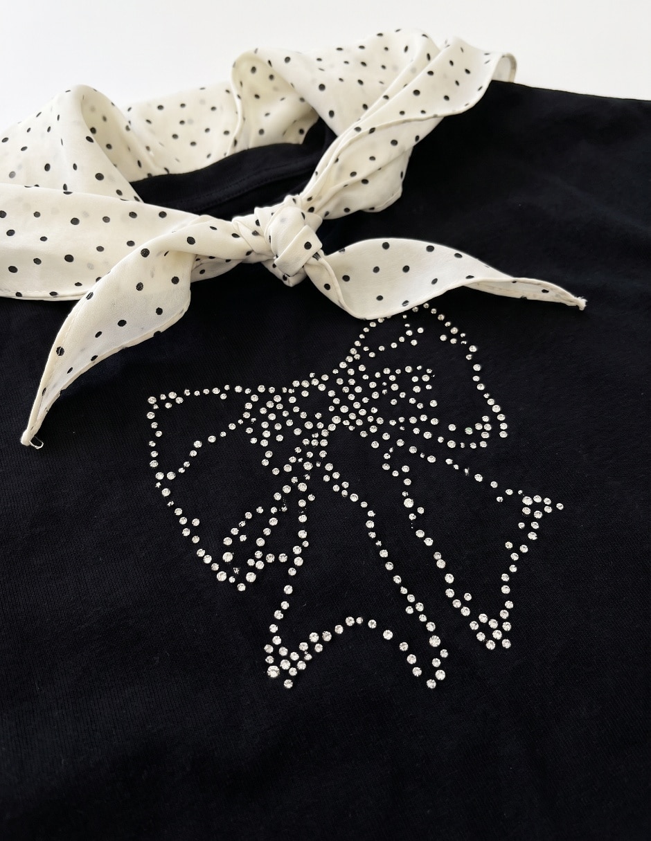 Playera manga corta para niña 3