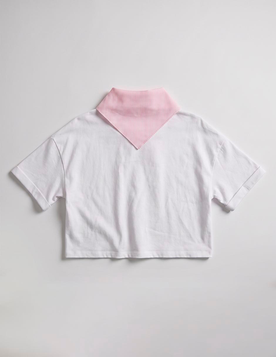 Playera manga corta para niña 3