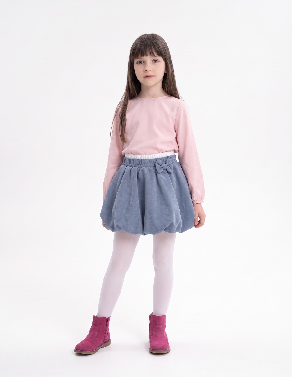 Falda para niña