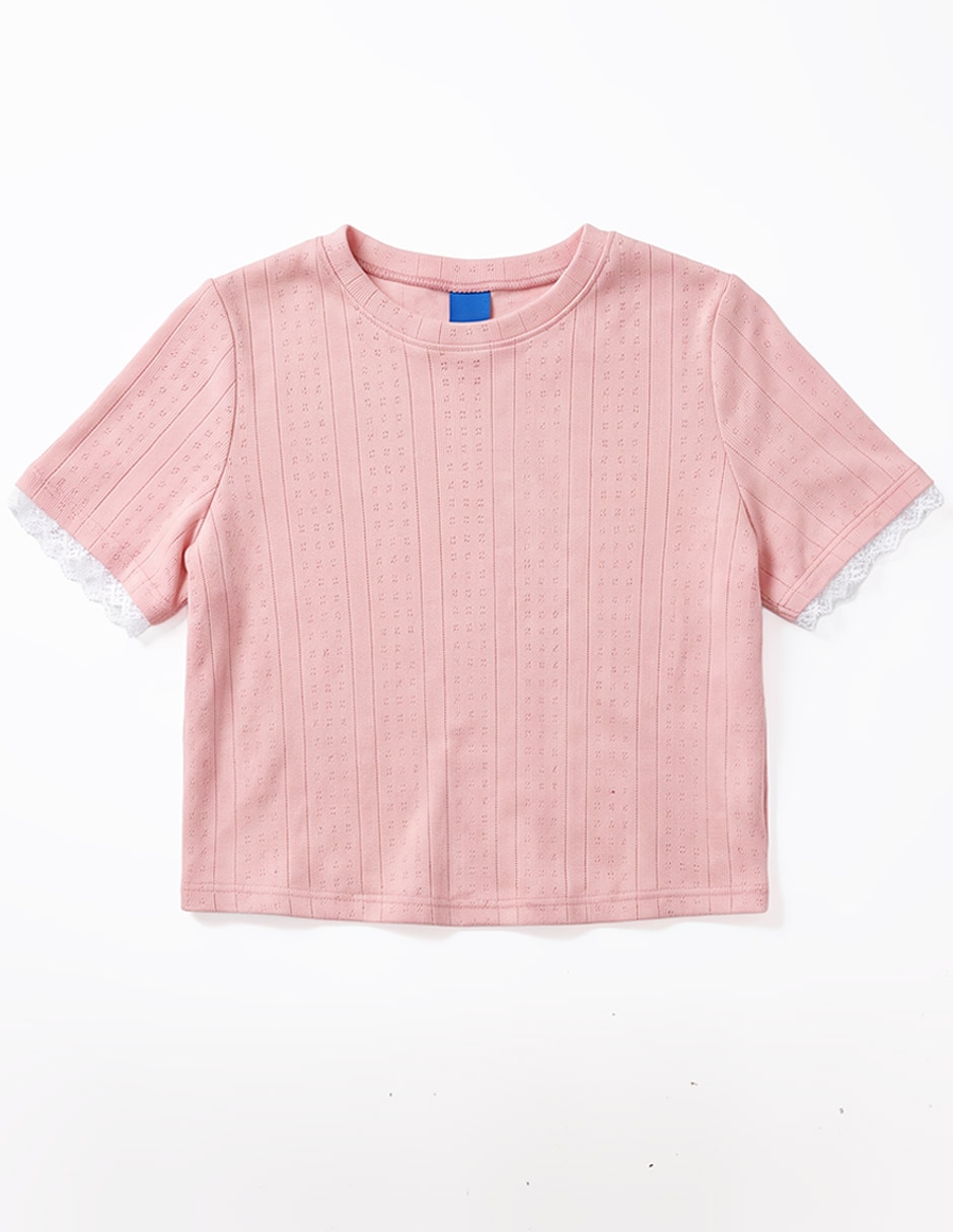 Playera manga corta para niña Playera manga corta para niña