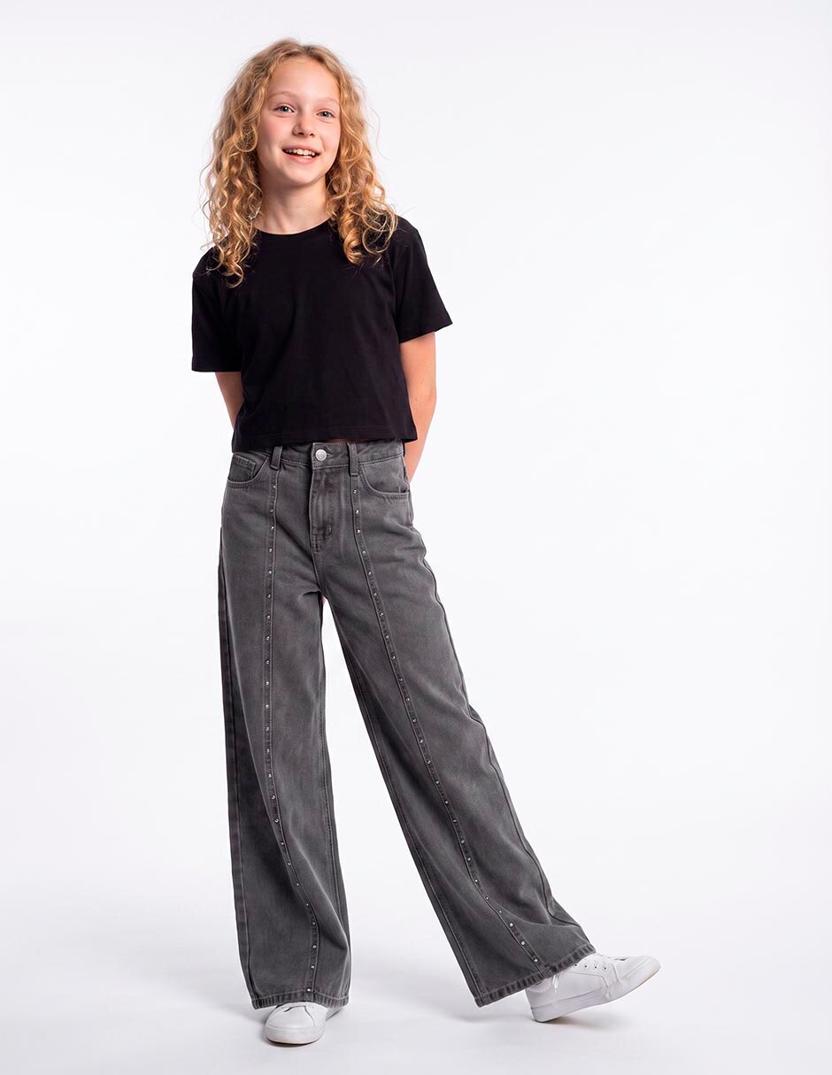 Jeans relajado para niña 5