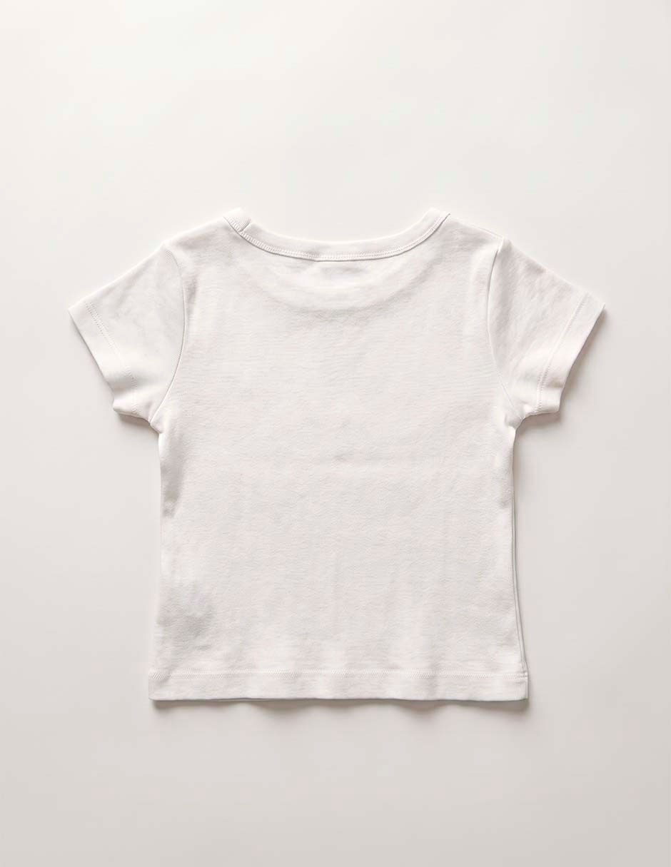 Playera manga corta para niña 2