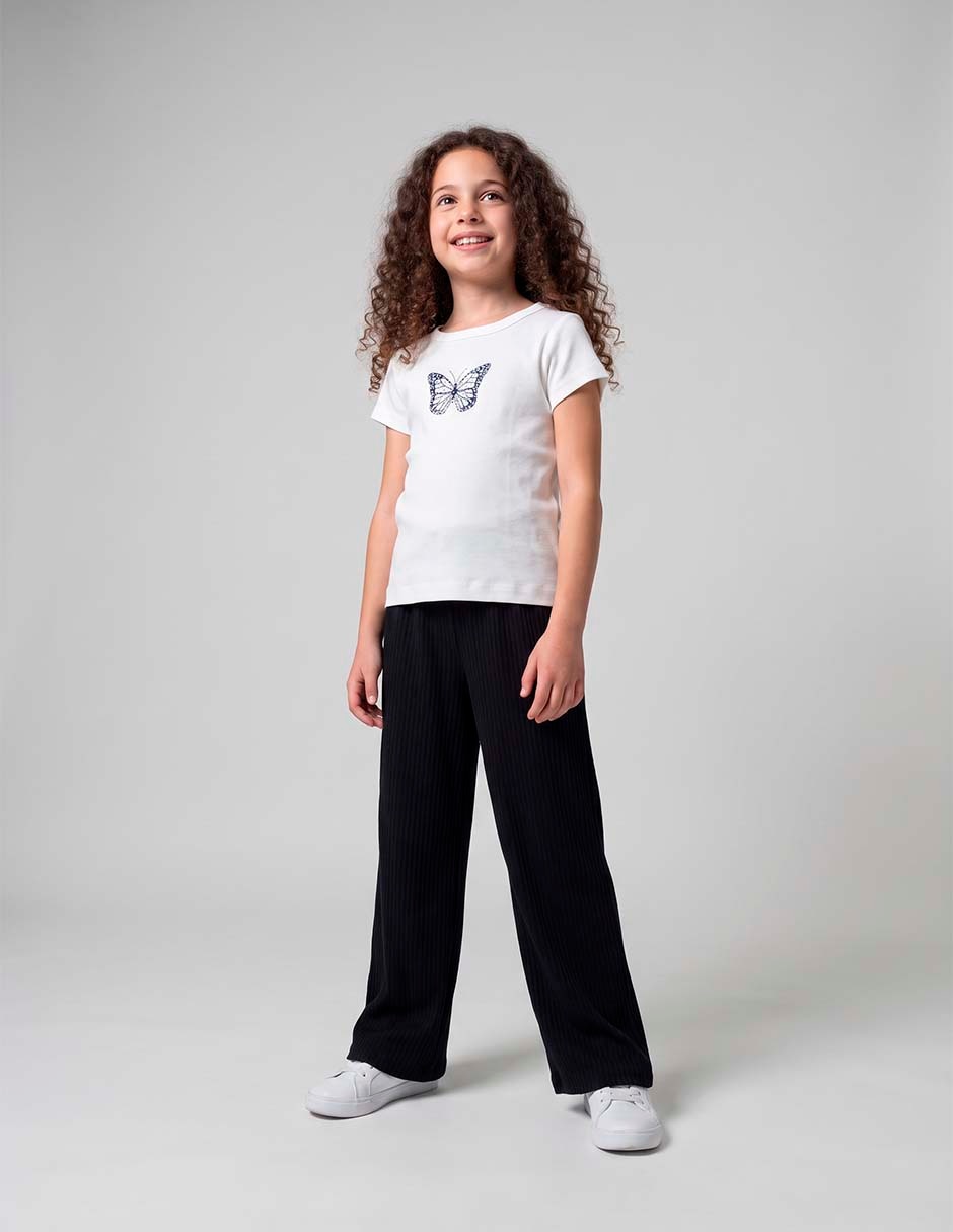 Playera manga corta para niña 4