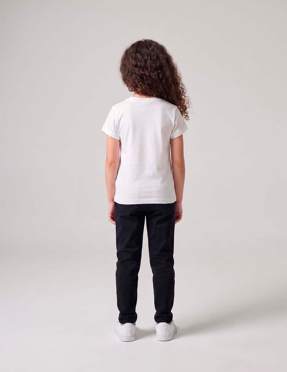 Playera manga corta para niña 5