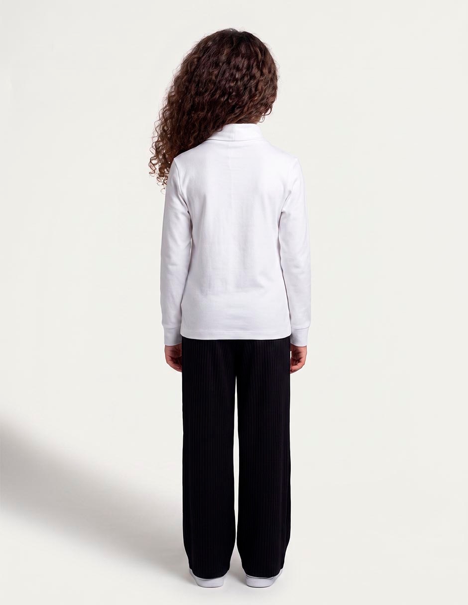 Playera manga larga para niña 6