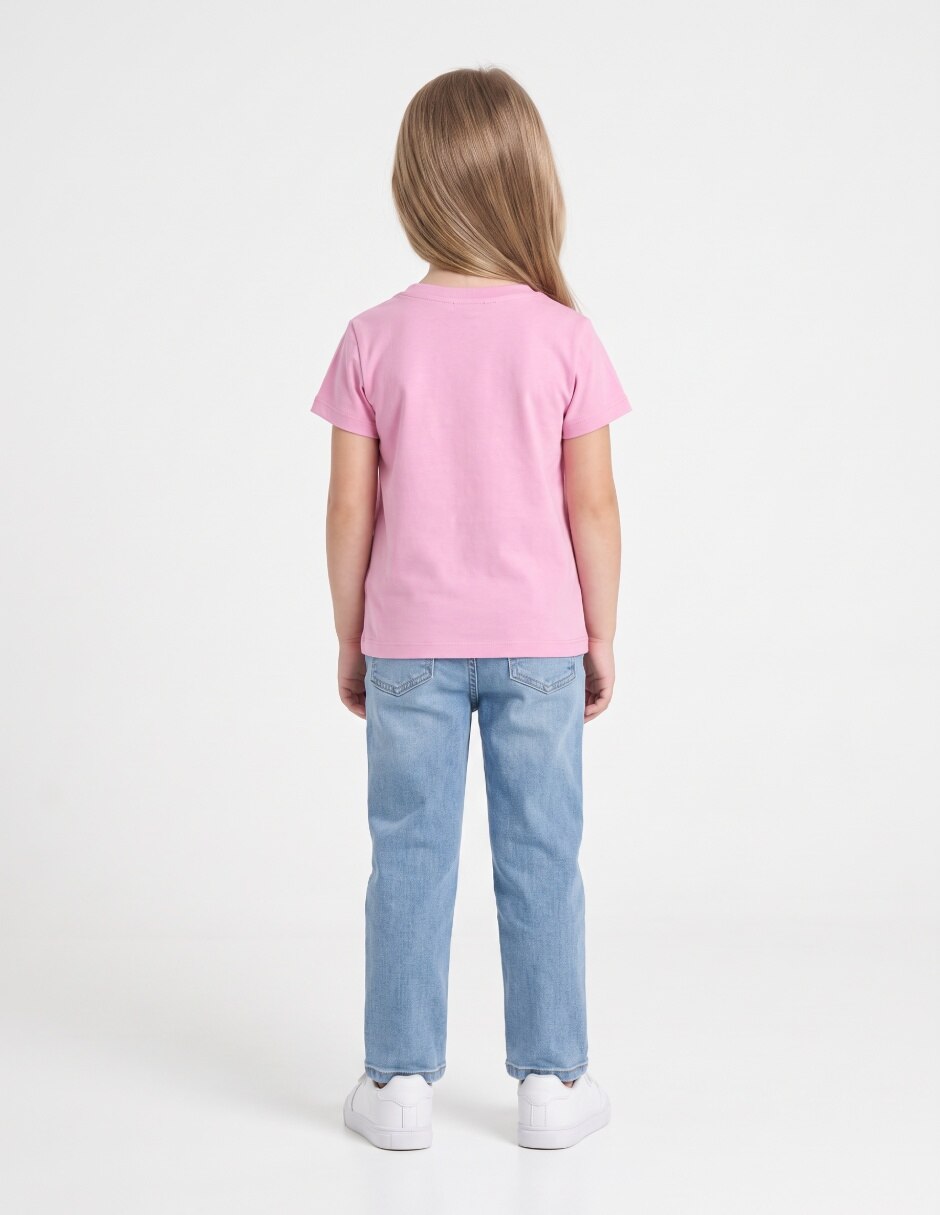 Playera manga corta para niña 5