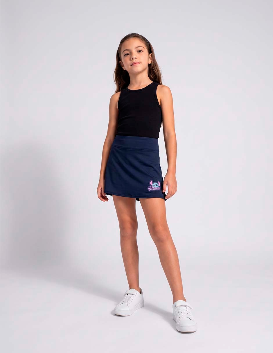 Falda stitch para niña 6