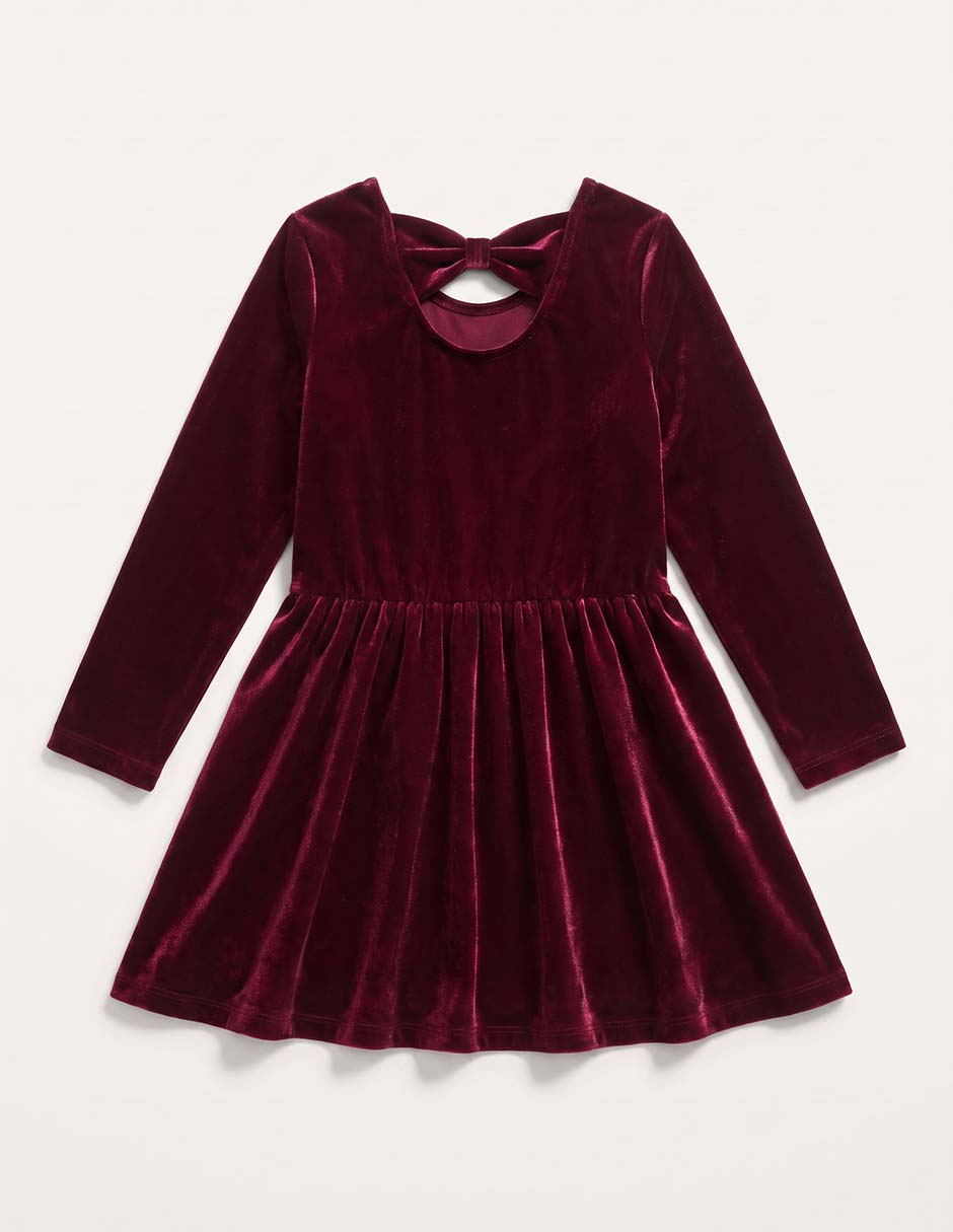 Vestido manga regular para niña 2