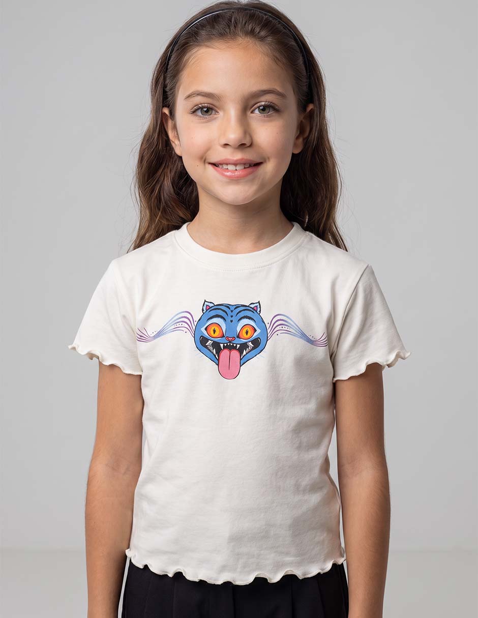 Playera kpop manga corta para niña Playera kpop manga corta para niña