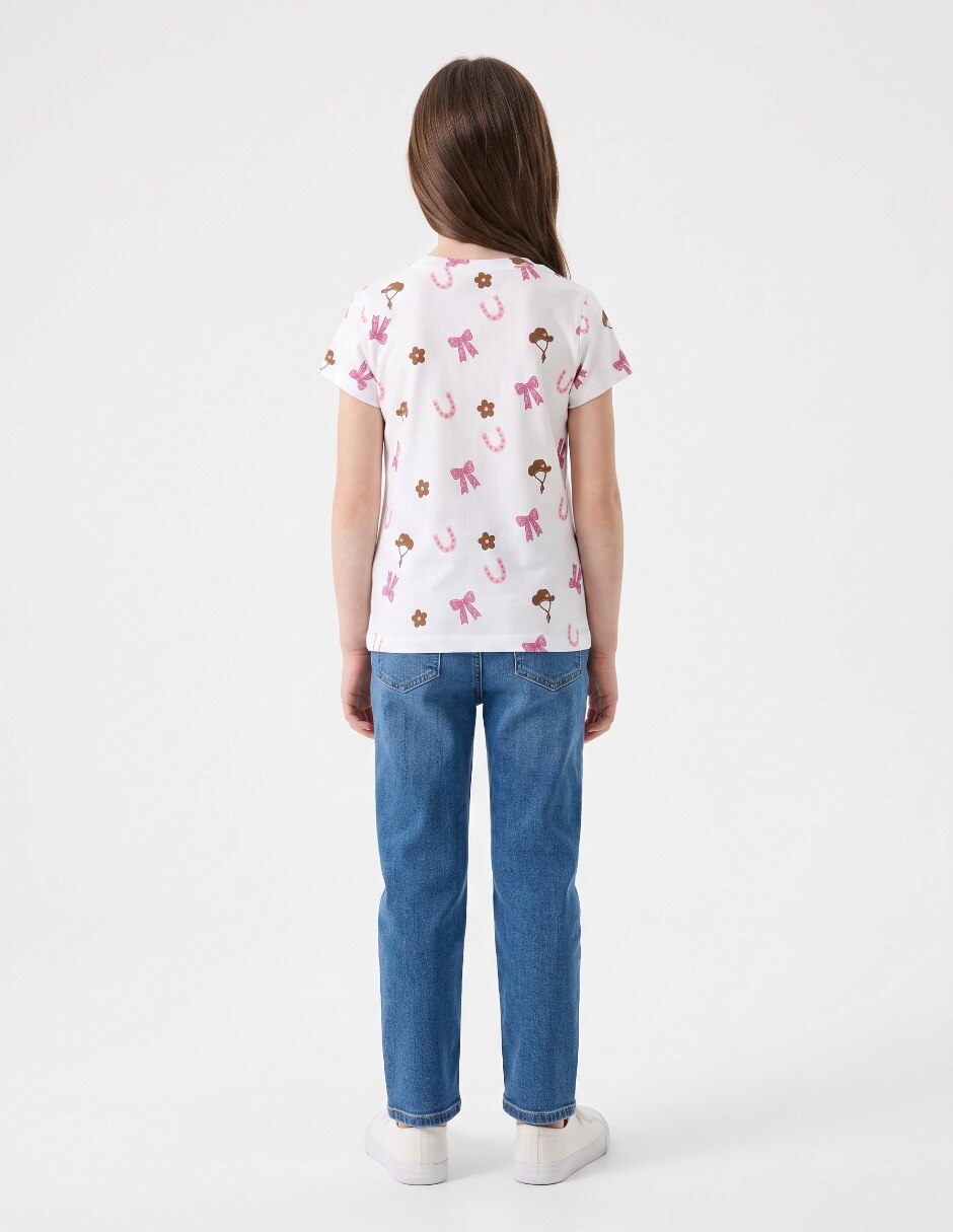 Playera manga corta para niña 2