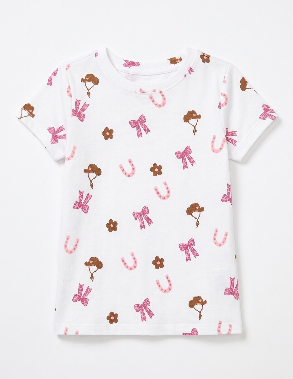 Playera manga corta para niña 3