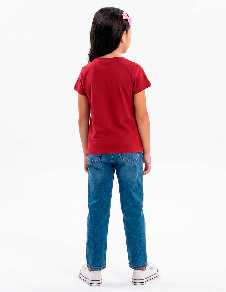 Playera manga corta para niña 2