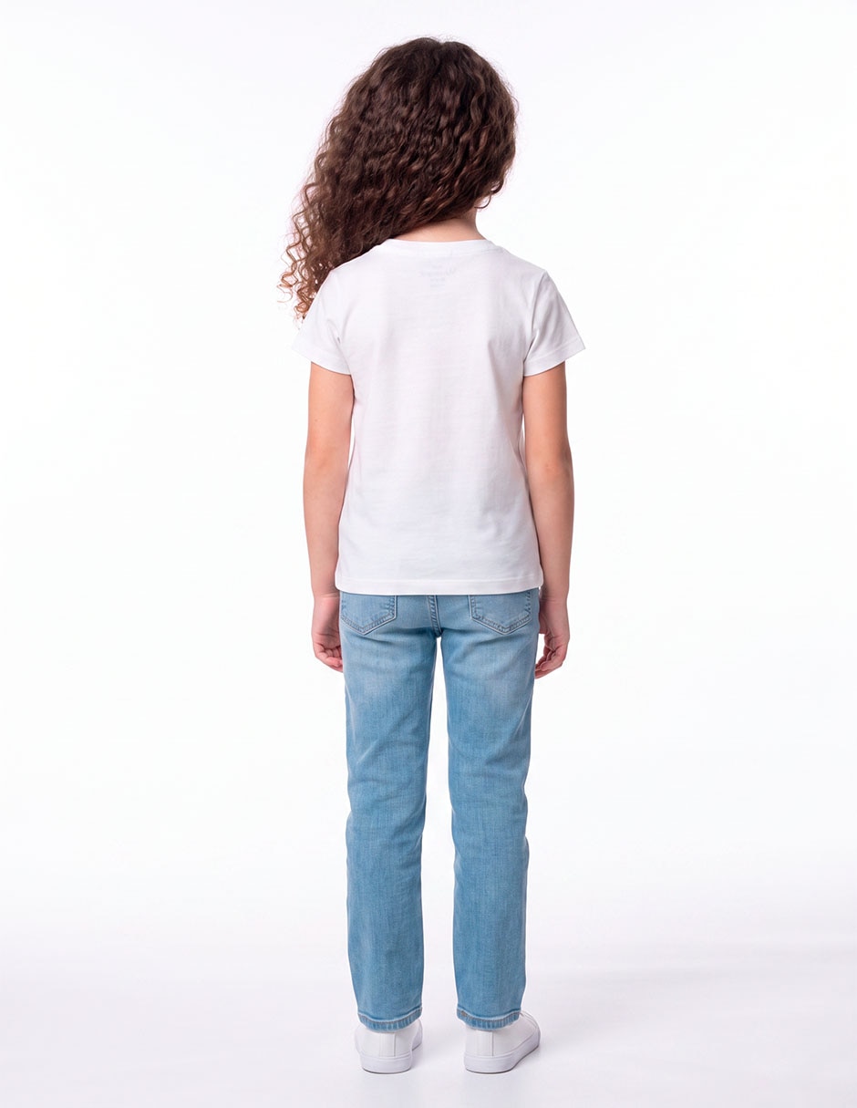 Playera manga corta para niña 6
