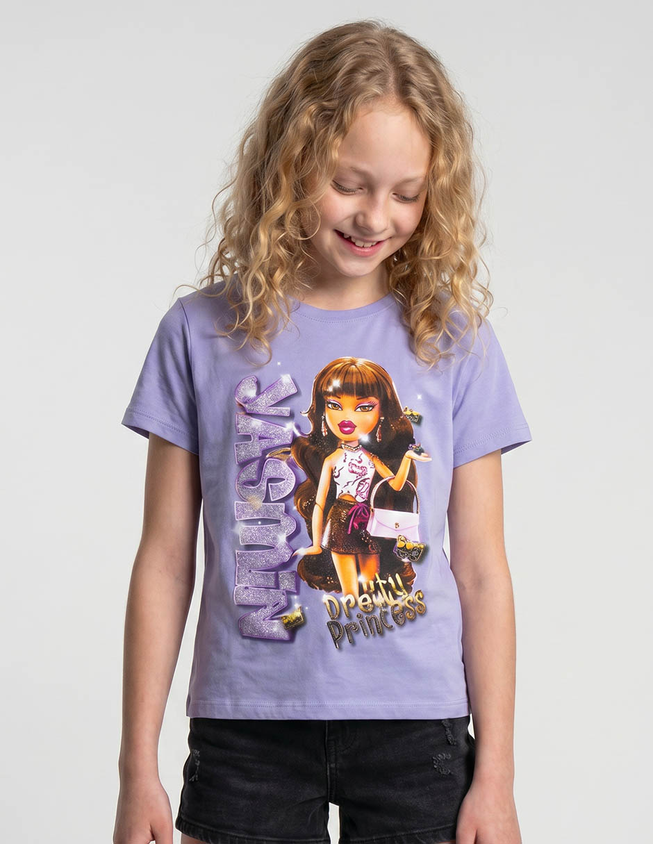 Playera manga corta para niña Playera manga corta para niña