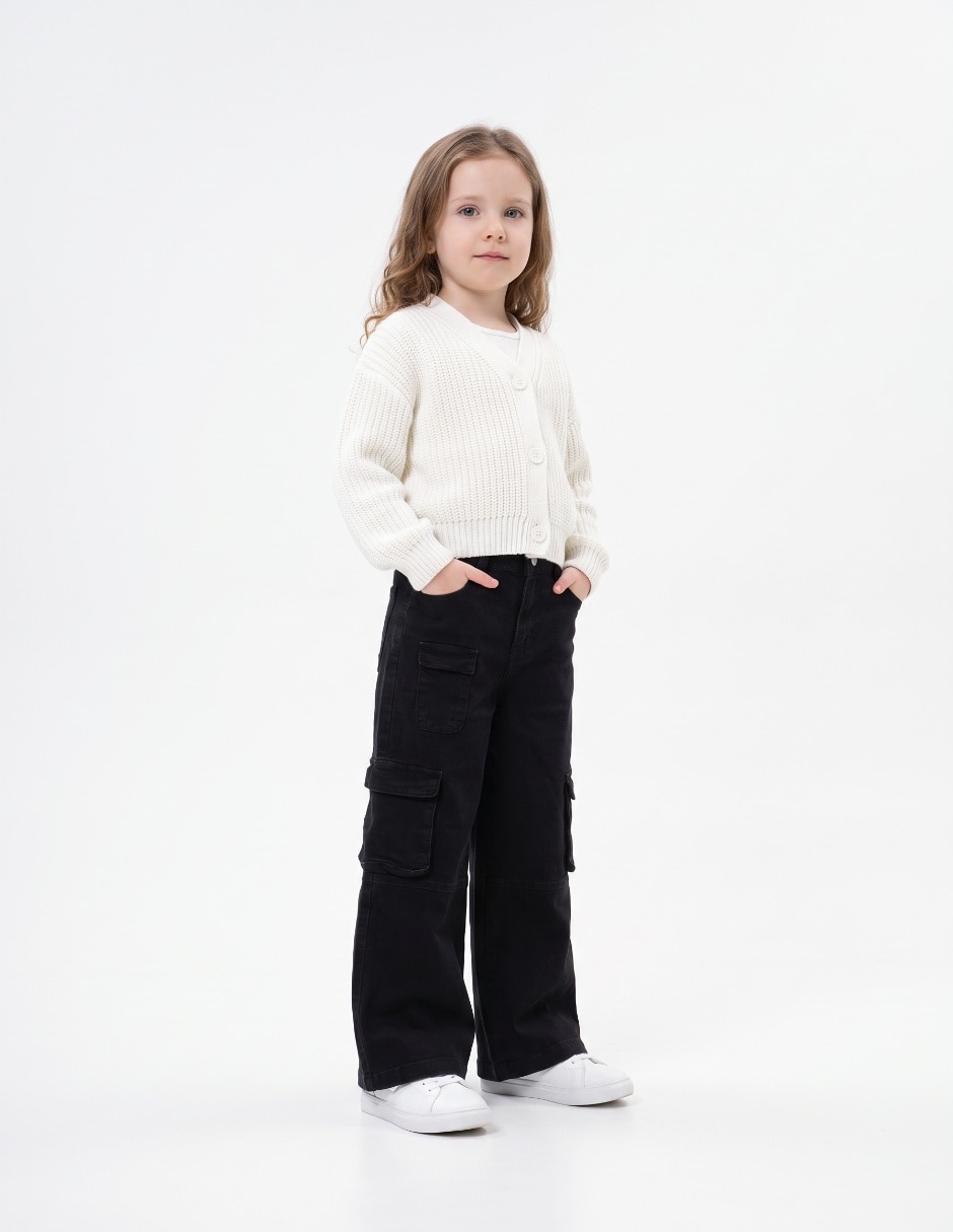 Jeans straight para niña Jeans straight para niña