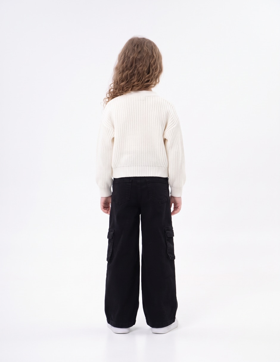 Jeans straight para niña 5