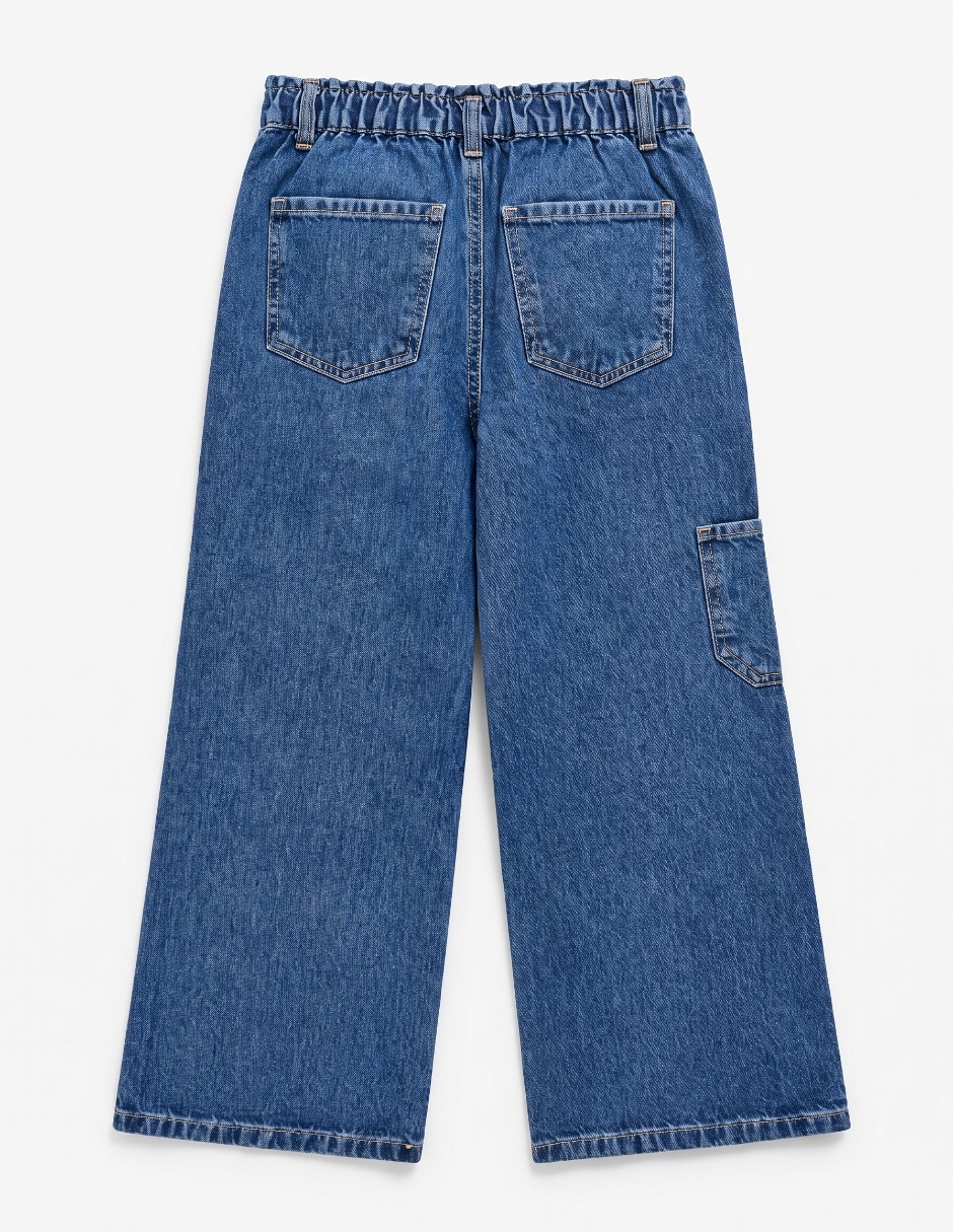 Jeans straight para niña 4
