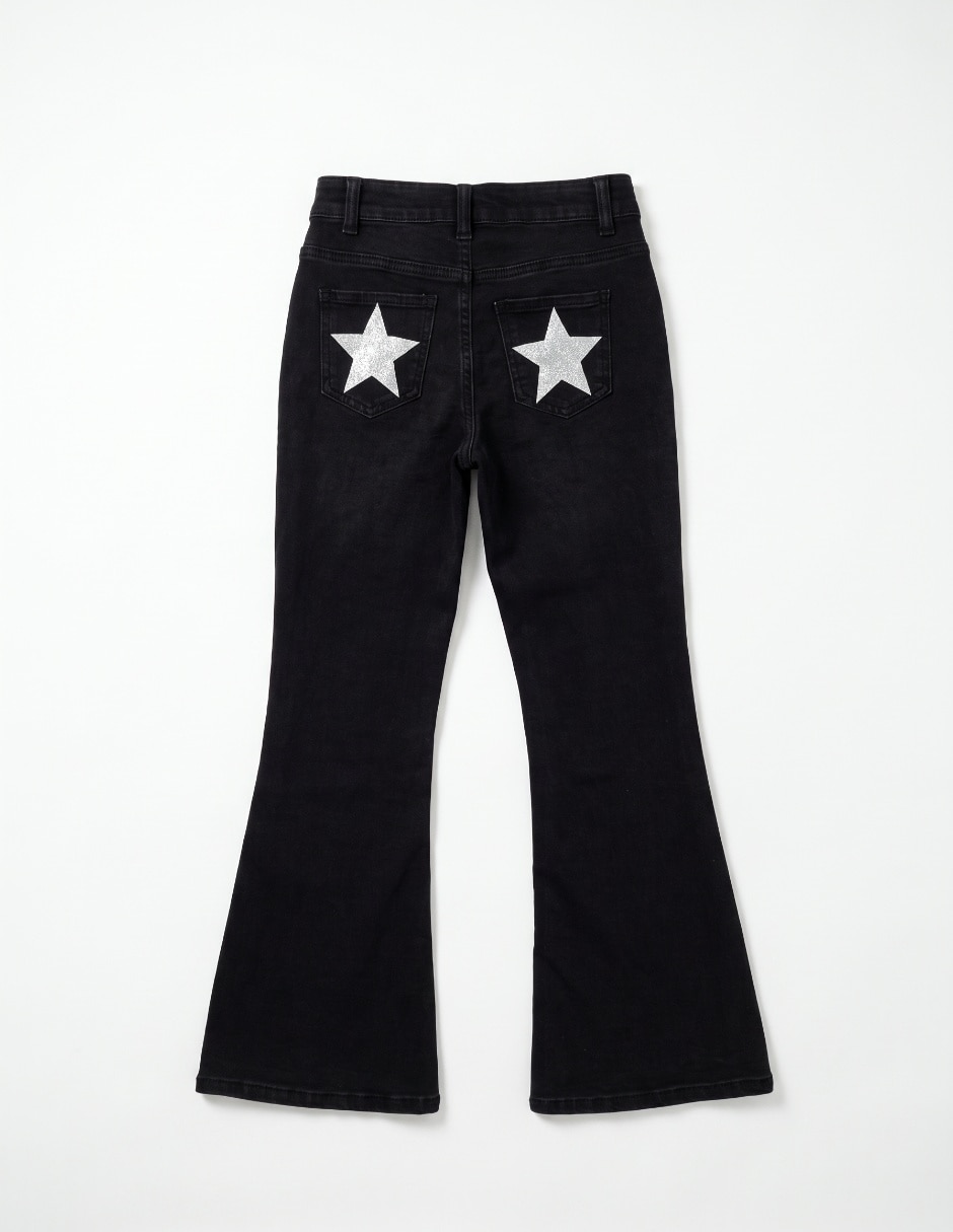 Jeans straight para niña 4