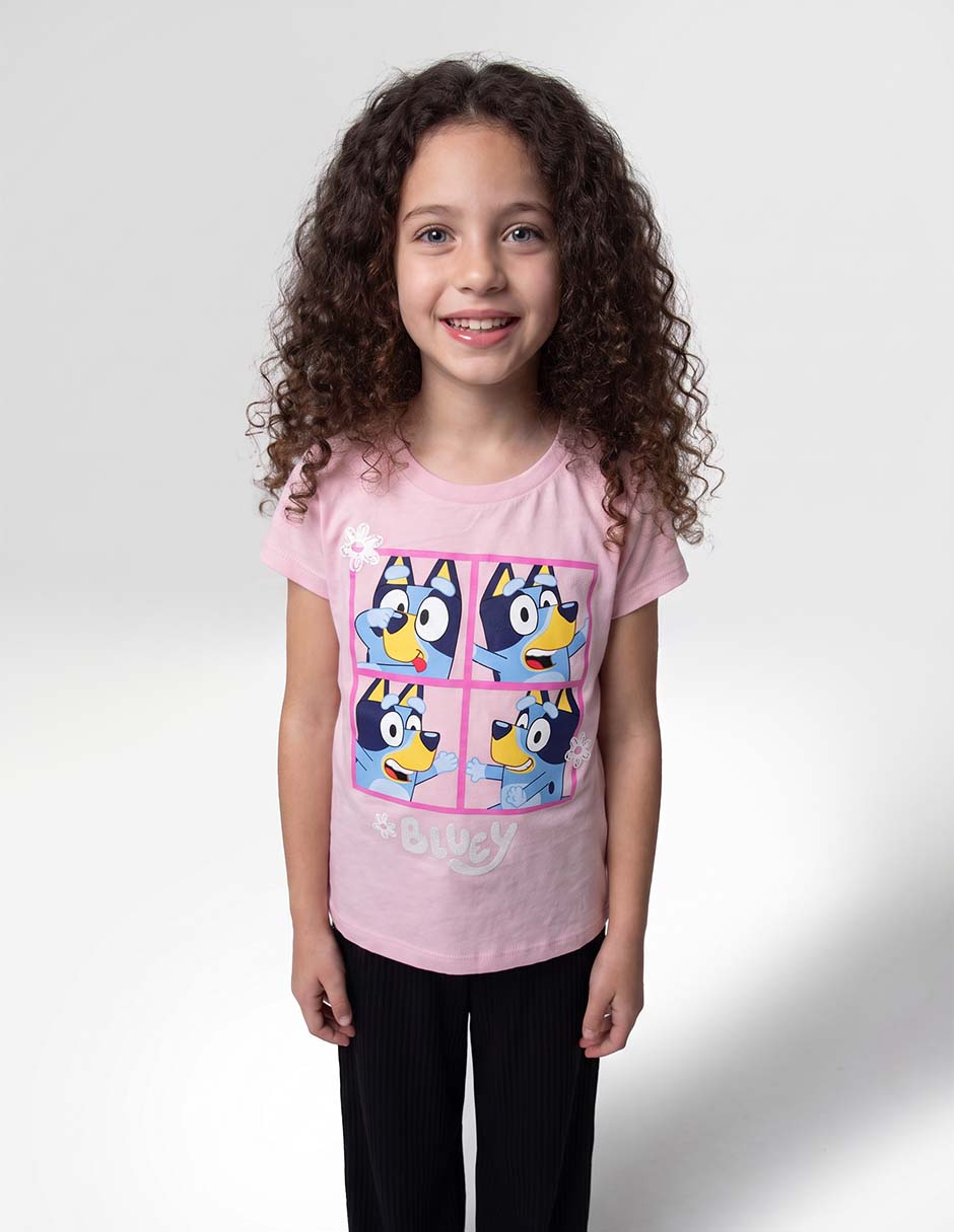Playera manga corta para niña 4