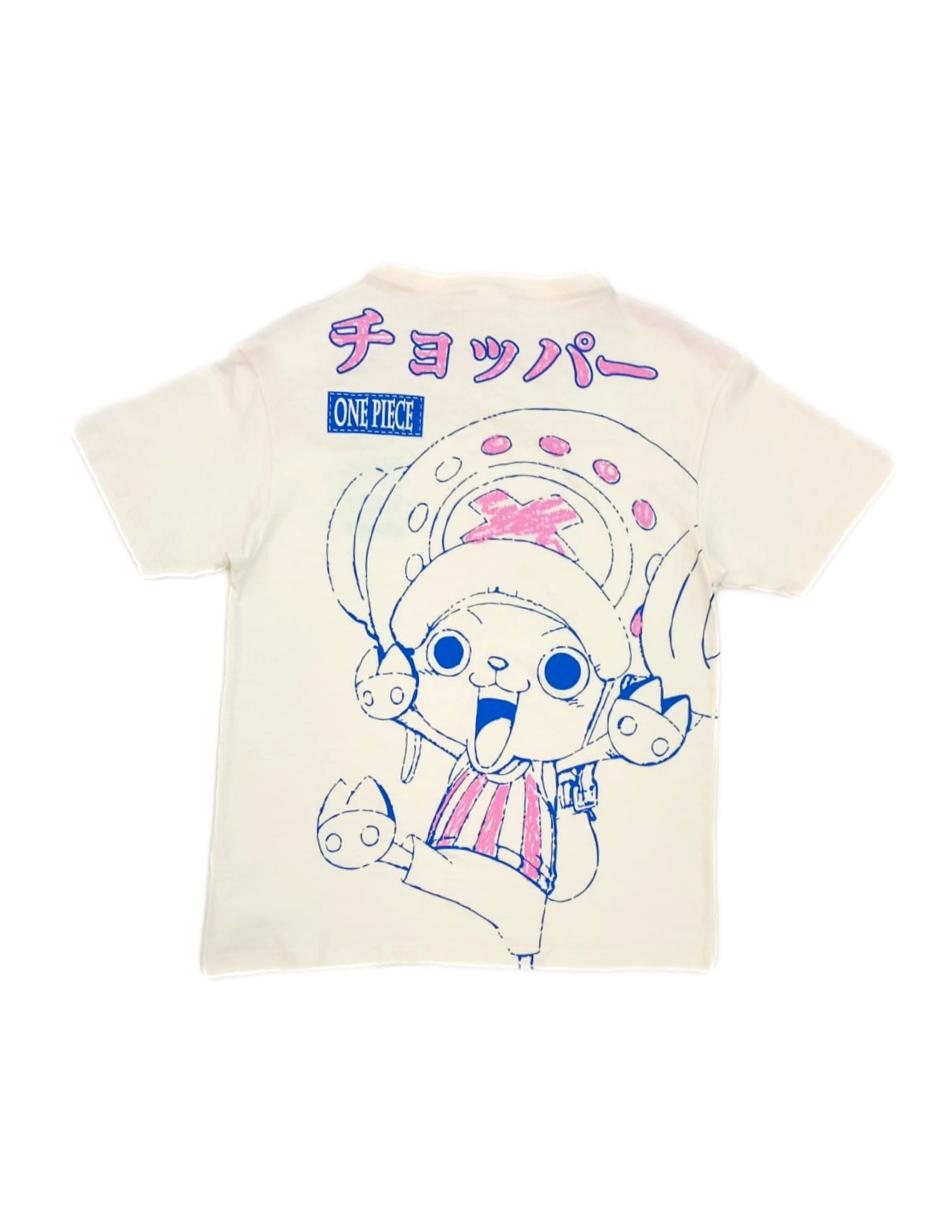 Set playera/playera one piece one piece manga corta para infantil niña 2