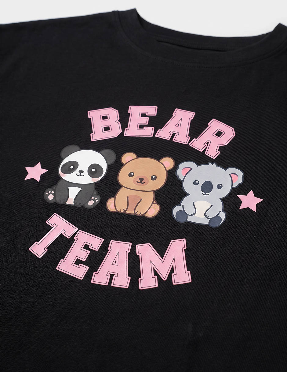 Playera manga corta para niña 6