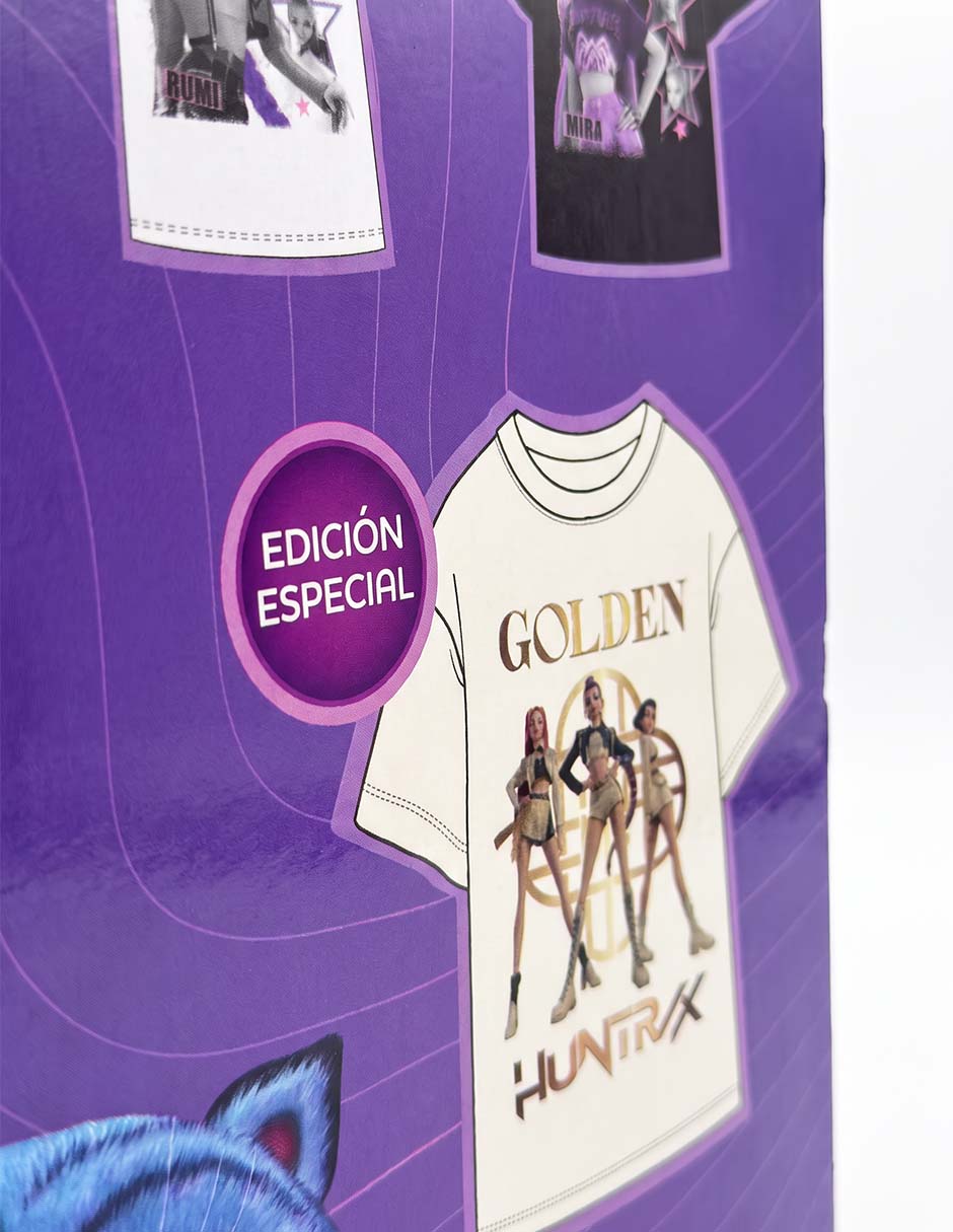 Playera huntrix manga corta para niña 2