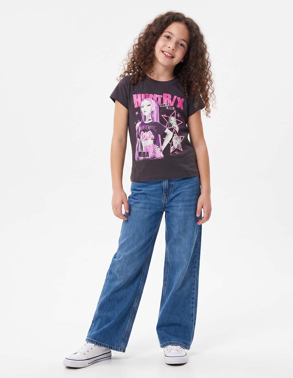Playera KPOP manga Corta para Infantil Ni–a Playera KPOP manga Corta para Infantil Ni–a