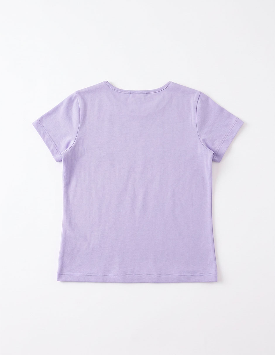 Playera hello kitty manga corta para niña 4