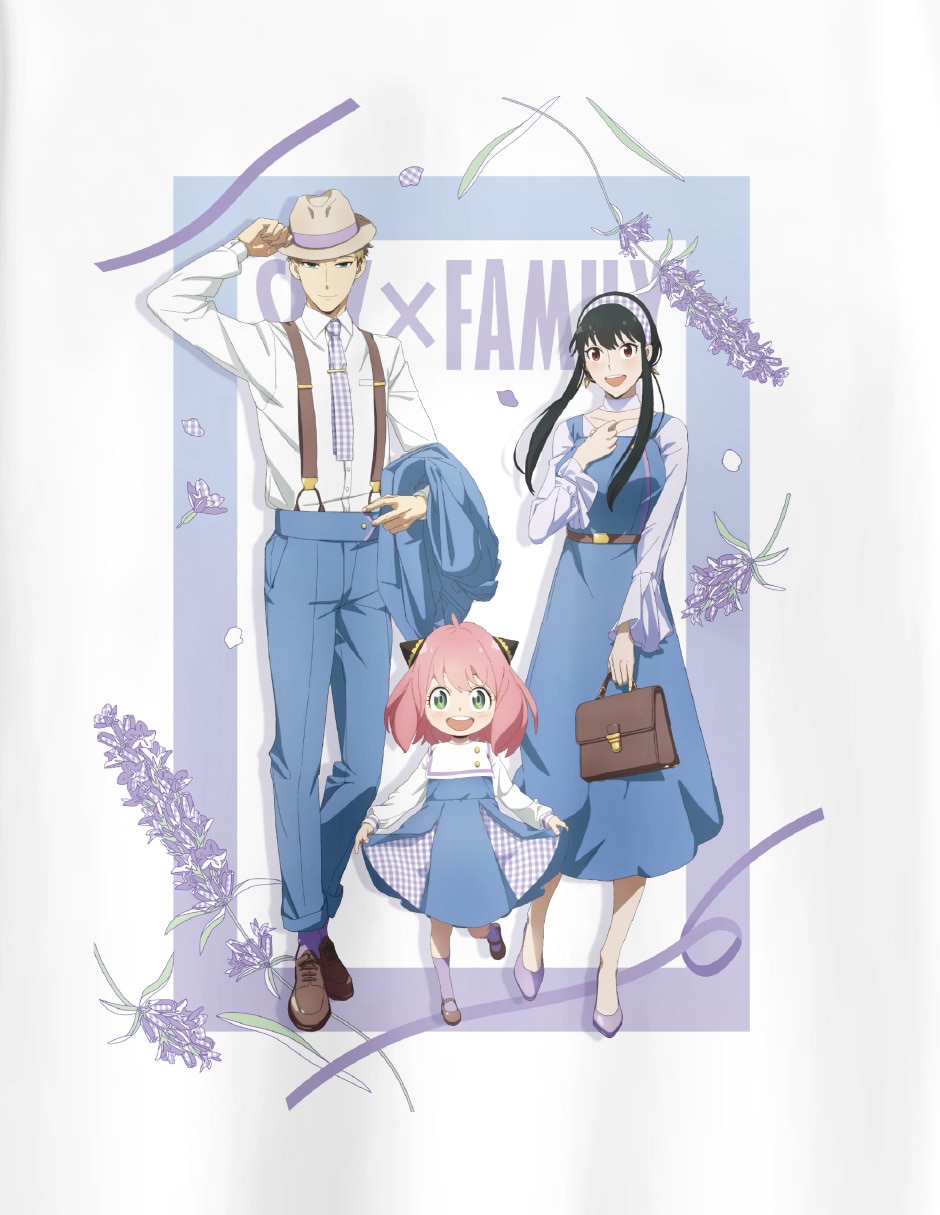 Playera Spy X Family manga corta para niña