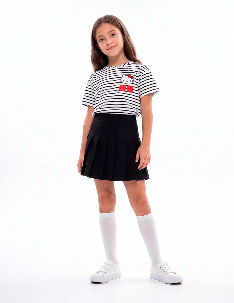 Playera manga corta para niña 3