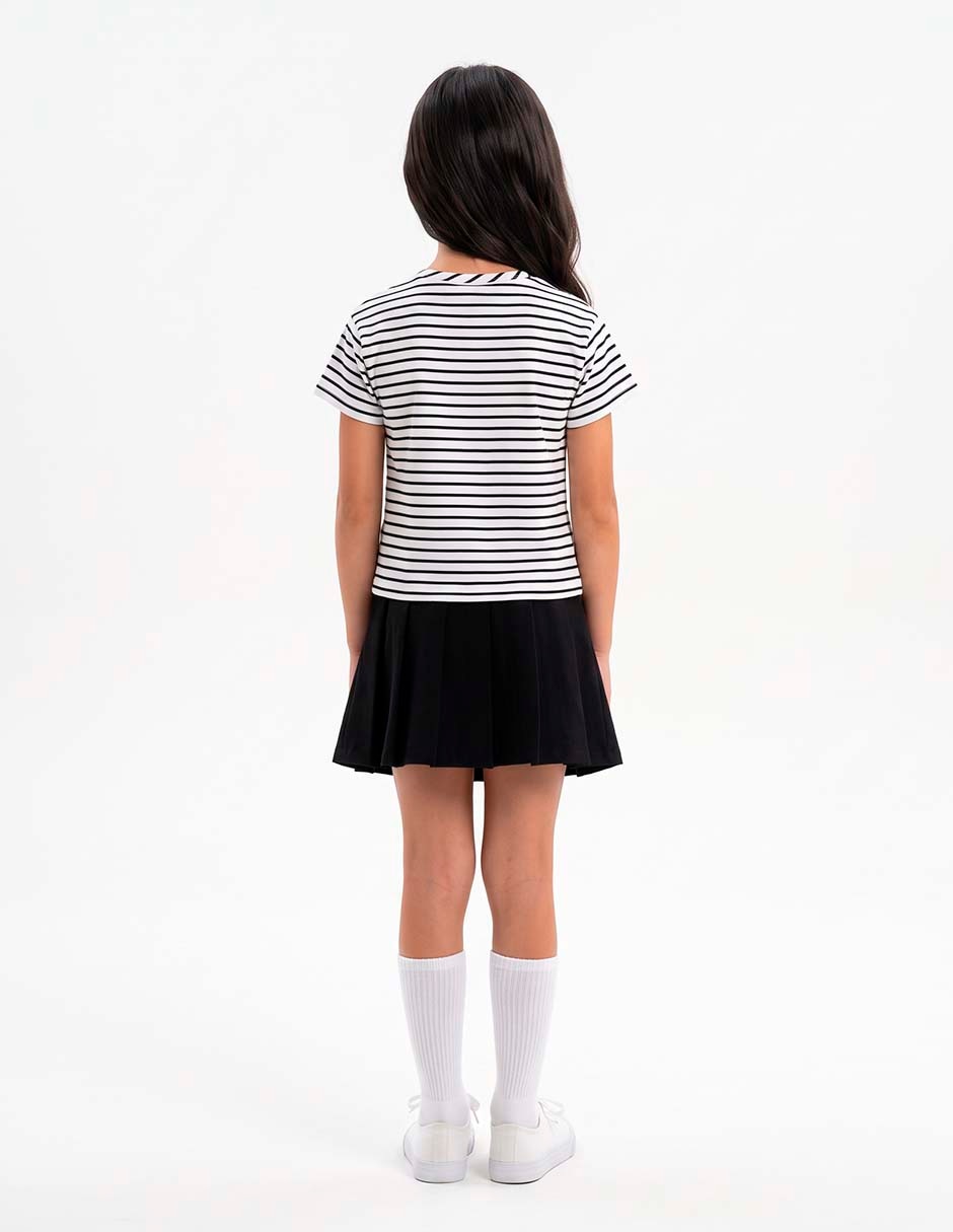 Playera manga corta para niña 2