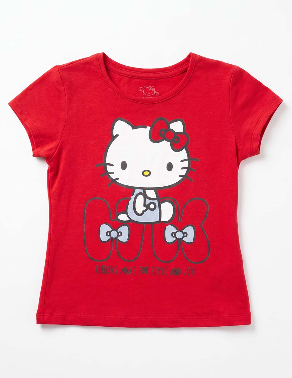 Playera manga corta para niña Playera manga corta para niña