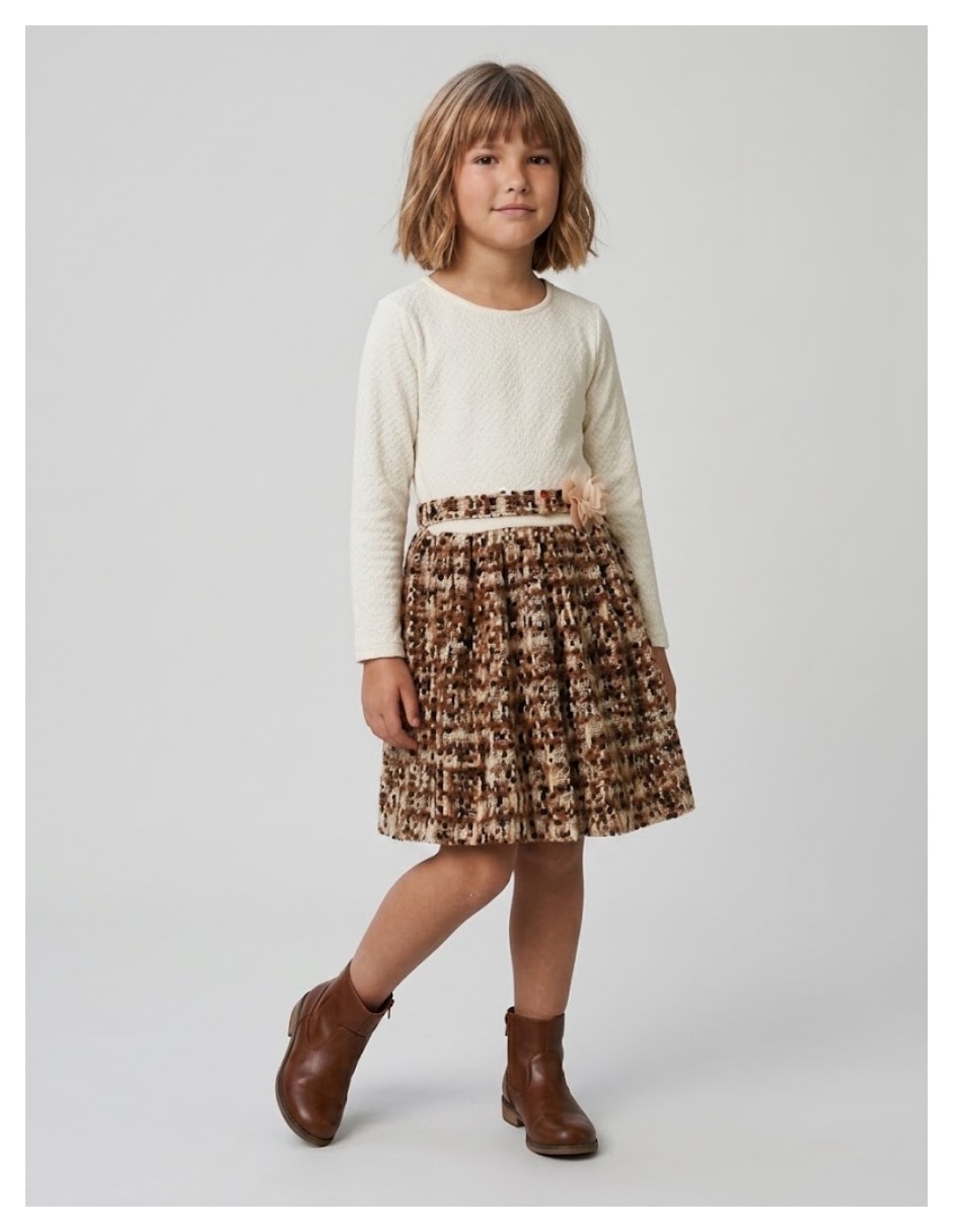 VESTIDO OIS2026 manga Larga para Infantil Niña VESTIDO OIS2026 manga Larga para Infantil Niña