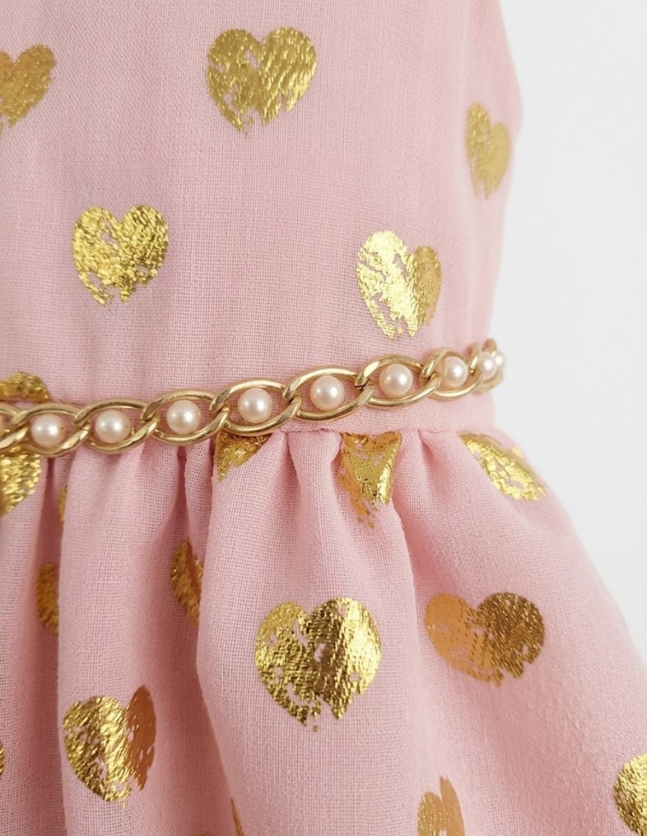 VESTIDO OIS2026 manga Sin manga para Infantil Niña 4