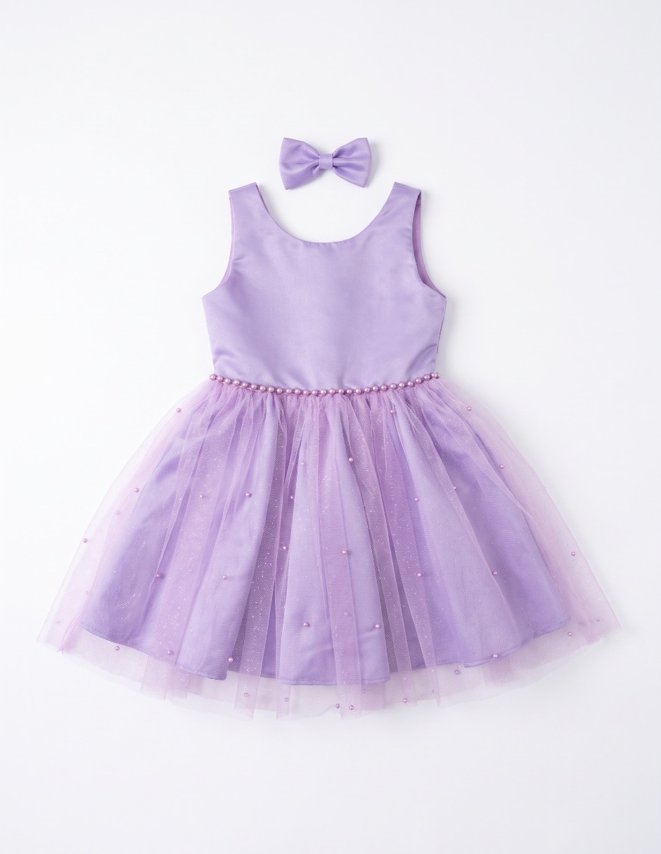 Vestido sin manga para niña 3