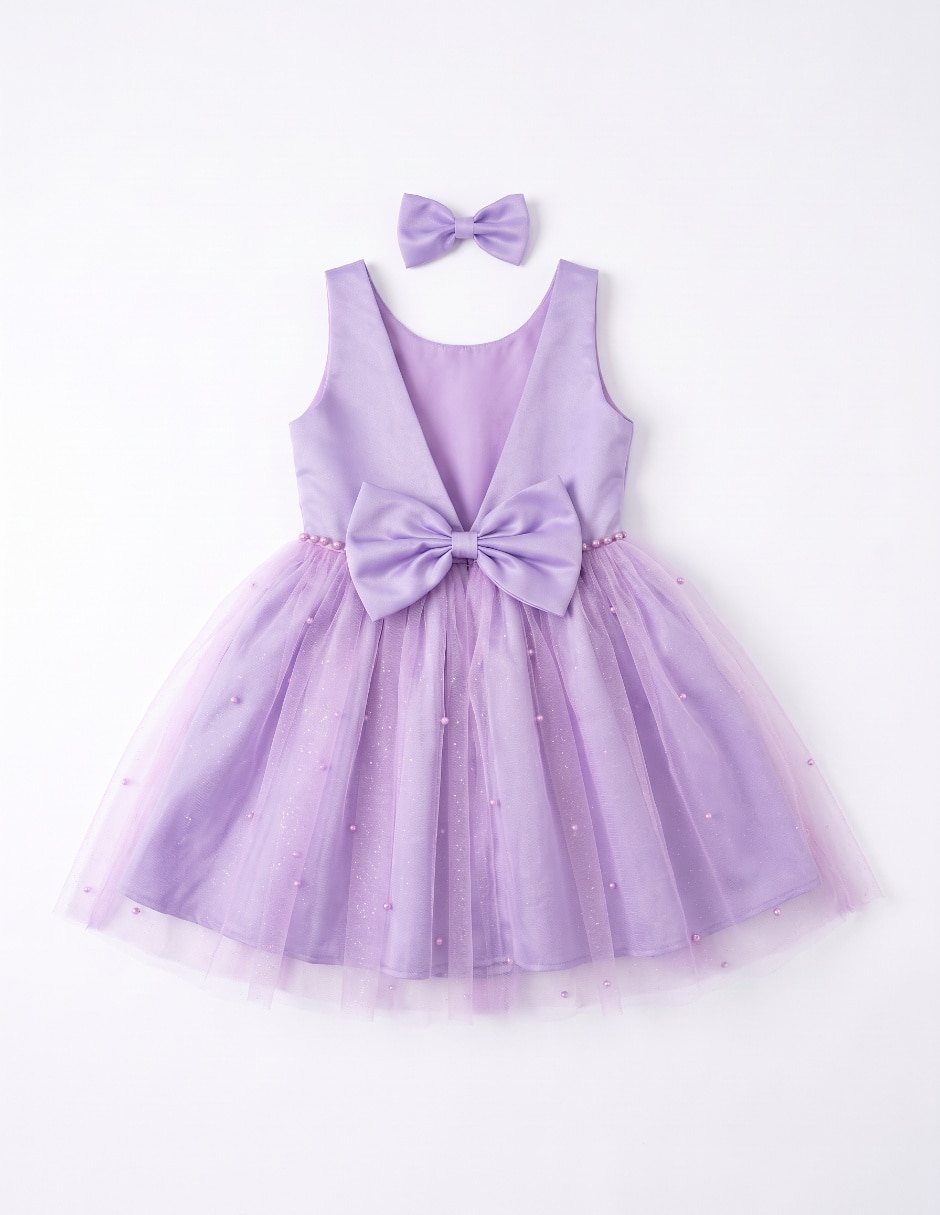 Vestido sin manga para niña 4